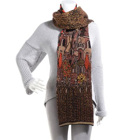 chanel moscow scarf